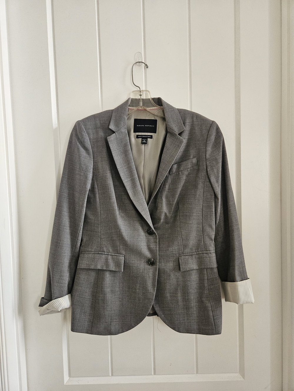 Banana Republic Gray Women's Blazer